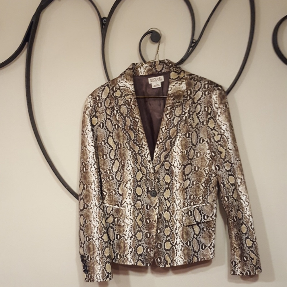 Michael Kors leopard jacket